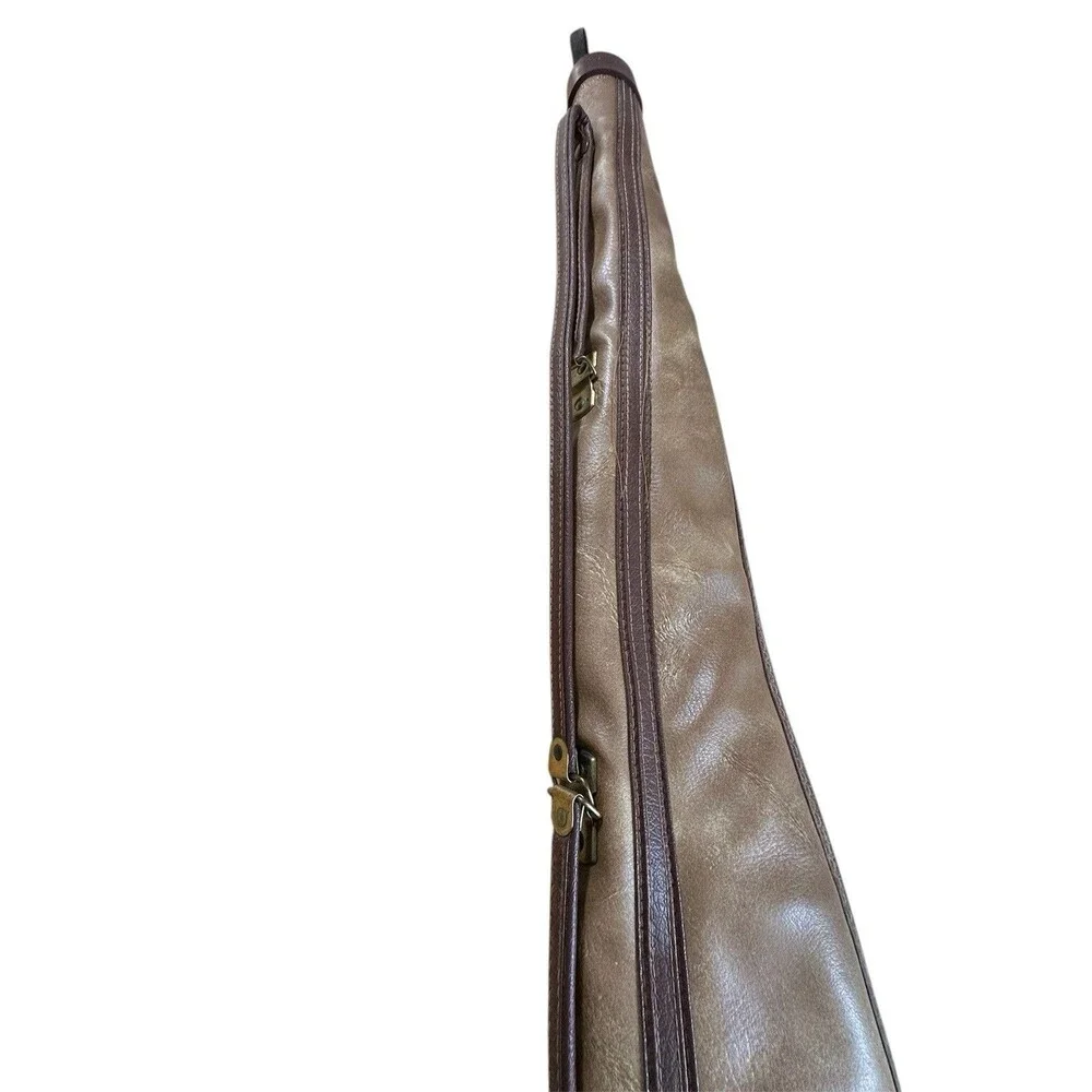 Vtg Apache Talon Soft Leather Rifle Shotgun Case 46